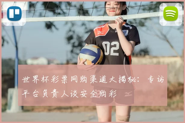 世界杯彩票网购渠道大揭秘：专访平台负责人谈安全购彩