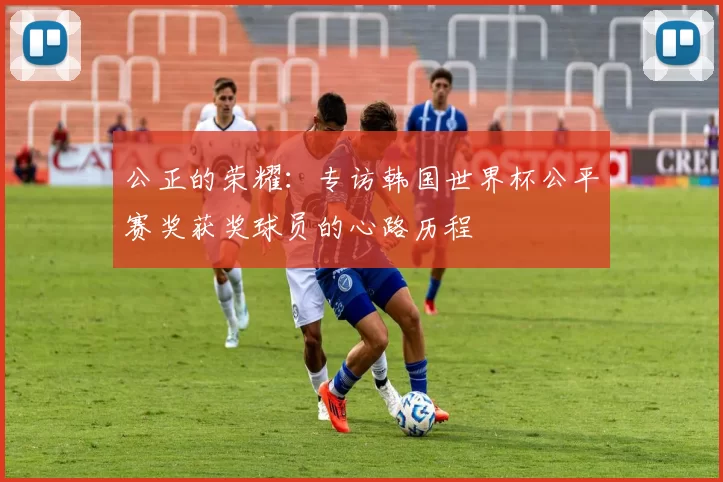 公正的荣耀:专访韩国世界杯公平赛奖获奖球员的心路历程