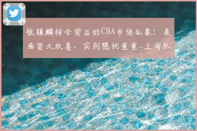 张镇麟转会背后的CBA市场乱象：表面皆大欢喜，实则隐忧重重_上海队_联赛_辽宁
